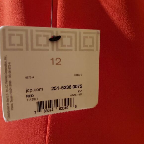 Liz Claiborne Sleeveless Seamed Front Sheath Dress Ladies Size 12 - Picture 4 of 9